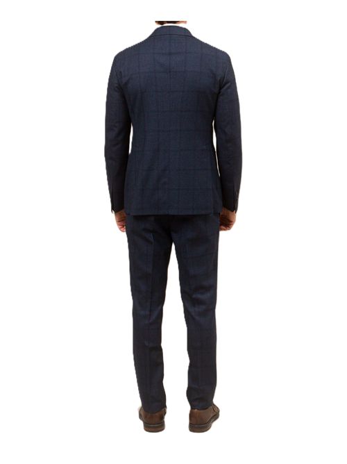 Abito morbido in lana a quadri tonali 'Vesuvio' Tagliatore TAGLIATORE | 2SVS20K11AI 070132 W25I140 B1133